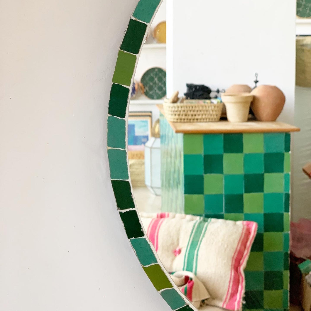 Miroir en Zellige